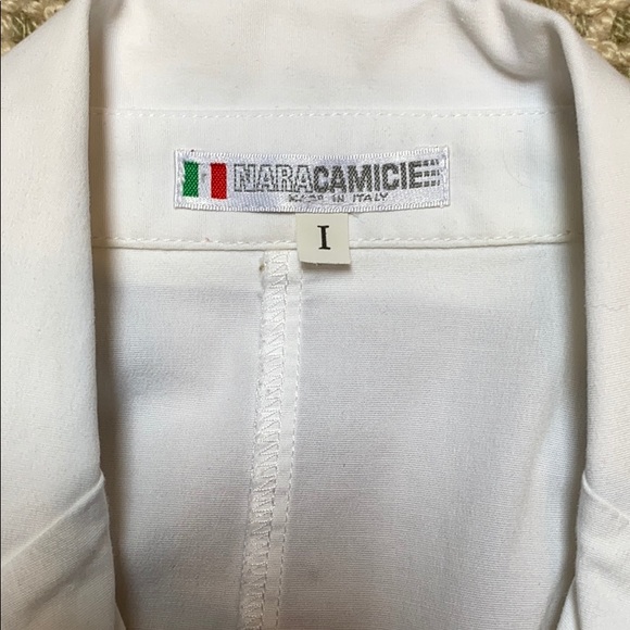 White fashion blouse - Picture 4 of 6